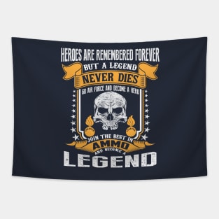 Air Force Ammo Legend Tapestry