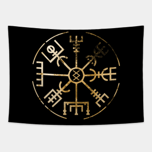 The Vegvisir - For Ancient Viking wayfinding Tapestry