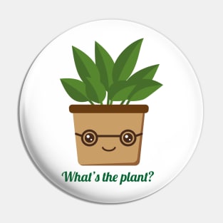 funny geek plant Pin