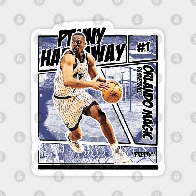 Penny Hardaway // Retro Comics Magnet by Bootlegheavens