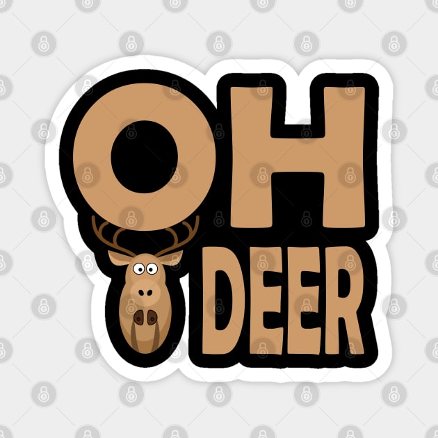 Oh deer design Magnet by Farhad