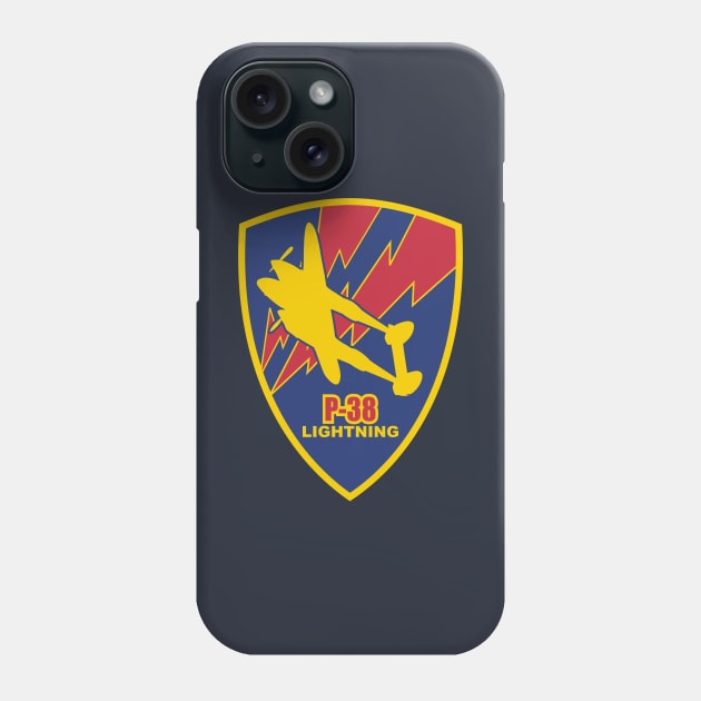 P-38 Lightning Phone Case by Tailgunnerstudios