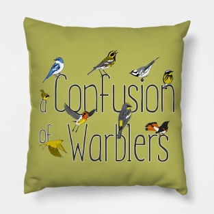 Collective Nouns - Warblers Pillow