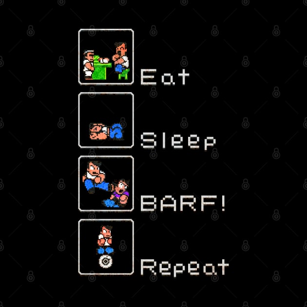 Eat Sleep BARF! Repeat by CCDesign