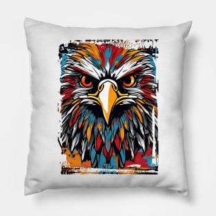 Eagle colorful Pillow