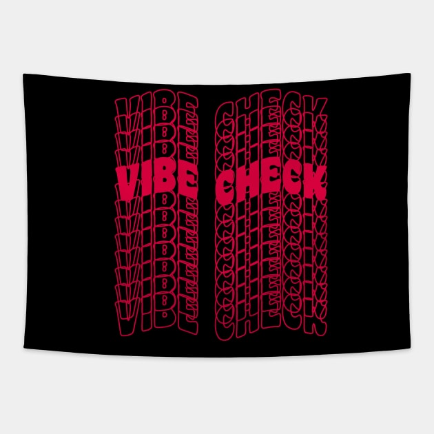 Vibe Check Aesthetic Tapestry by A Comic Wizard