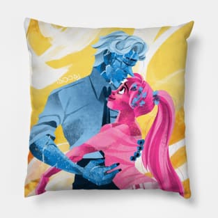 Couple of the Underworld - Hades and Kore Pillow