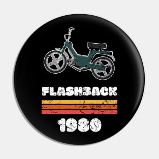 Flashback 80s Vintage Motorcycle Si Pin