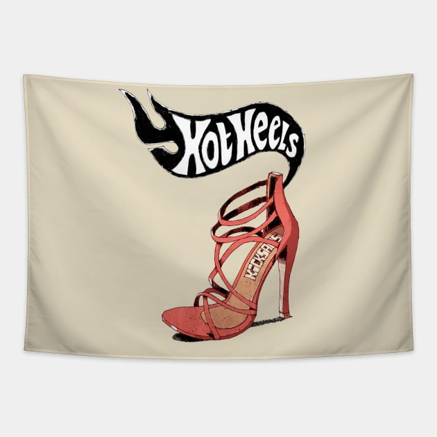 Hot Heels Tapestry by Kicksaus