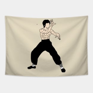 Chinese Kung fu Tapestry