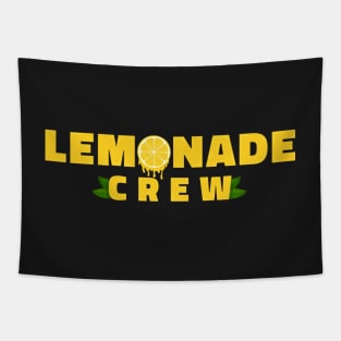 Lemonade Crew - Typography Tapestry