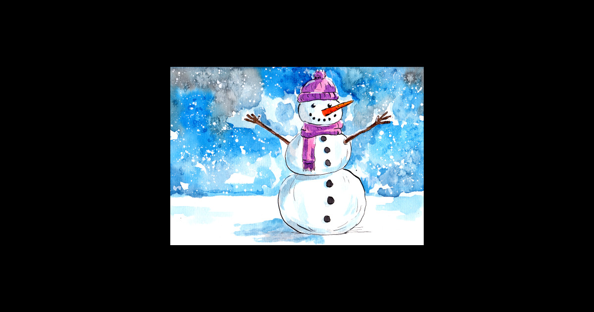 Let's build a Snowman - Snowman Christmas - Sticker | TeePublic