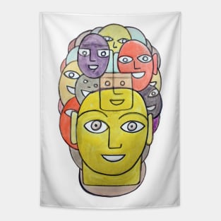 Happy Faces Tapestry