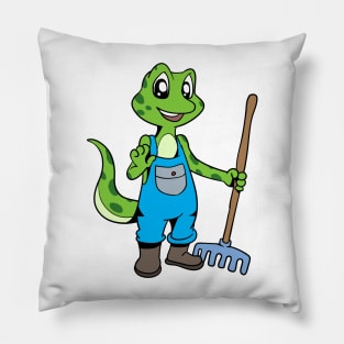 Love to garden - Gardener Gecko Pillow