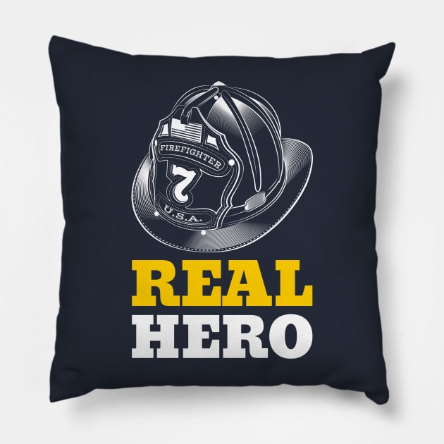 Real Hero - Firefighter Pillow by Smart Life Cost