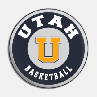 Utah basketball Pin