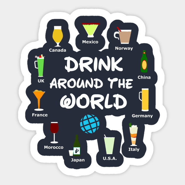 EPCOT Drink Around The World Drink Around The World