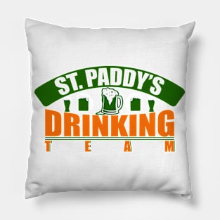 St.paddy drinking team (orange) Pillow