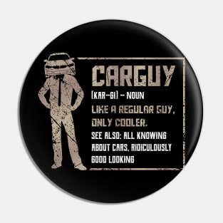 carguy definition like a regular guy Pin