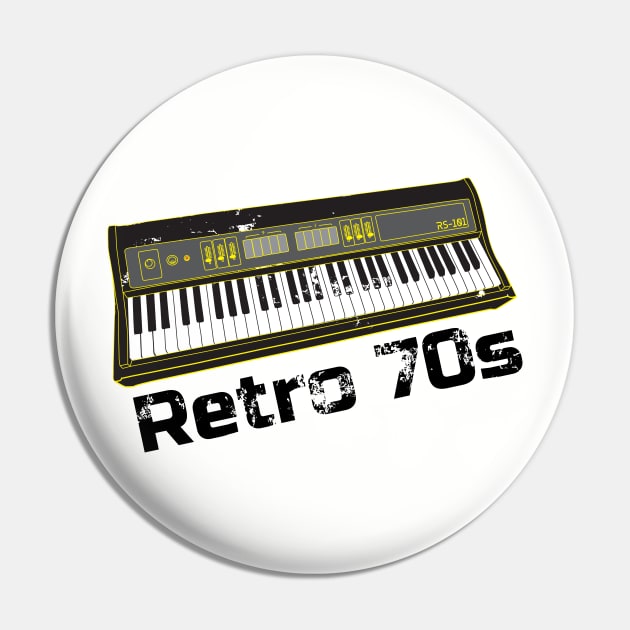 Synthesizer Pin by Dedert