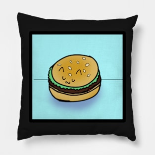 cat burger Pillow