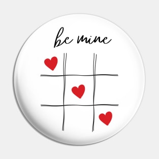 Be Mine Xo Xo Xo Valentines Pin