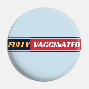 Fully Vaccinated Pin