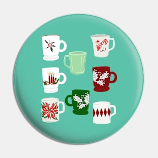 Christmas mugs Pin