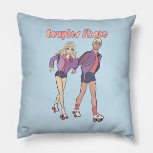 Couples Skate Pillow