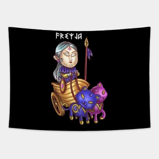 Freyja - Goddess of Fertility - Norse Mythology Design for Vikings and Pagans! Tapestry