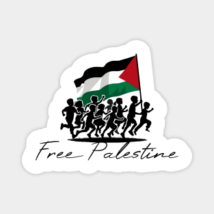 Children's March Free Palestine Magnet