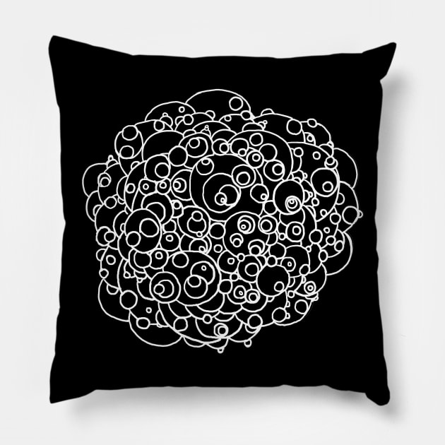 Molecule Pillow by SophiaLadeni