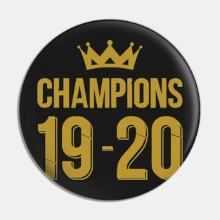 Liverpool PL champions font Gold Pin