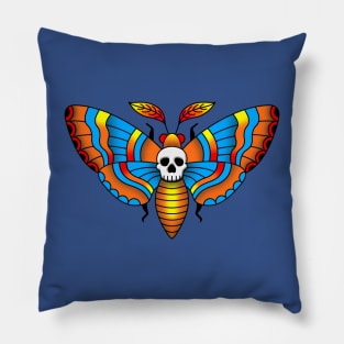 Death's Head Hawk Moth Pillow