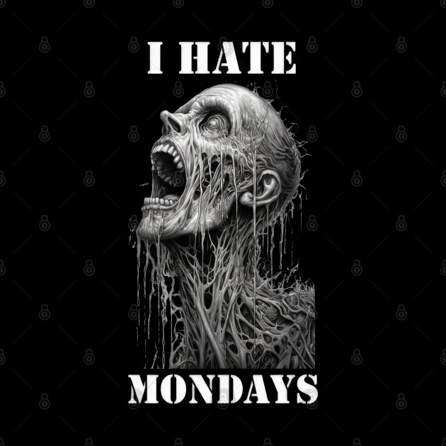 Monday Blues: I Hate Mondays by TooplesArt
