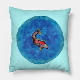 Small Fish in a Small Pond Pillow