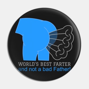 Men's Funny Farter Father Tee Pin