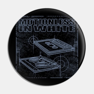 Motionless In White Technical Drawing Pin