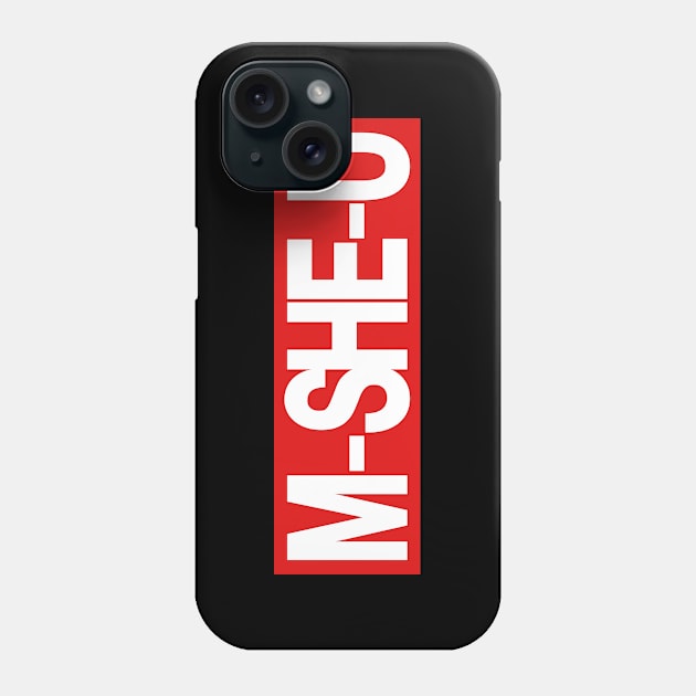 M-She-U Phone Case by triggerleo