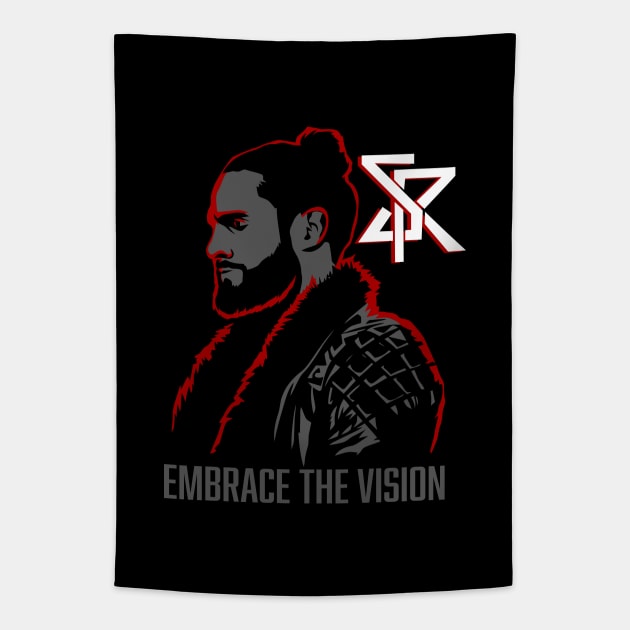 Embrace The Vision Tapestry by lightsdsgn