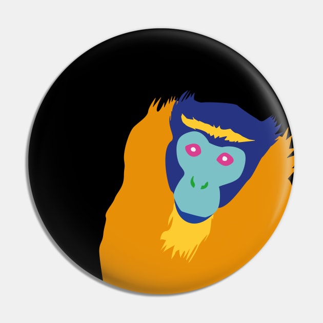 Monkey color Pin by papelosink