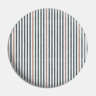 Speckled Stripes - Vertical - Light Blue, Black, Auburn Pin