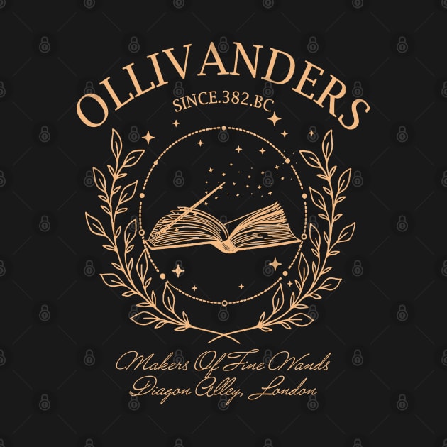 Ollivanders Wand Shop by tyamilla