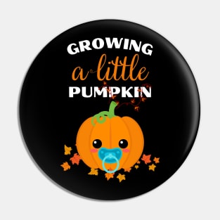 Growing a Little Pumpkin Pin