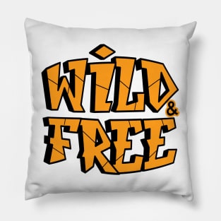 Wild and Free, breath of nature Pillow