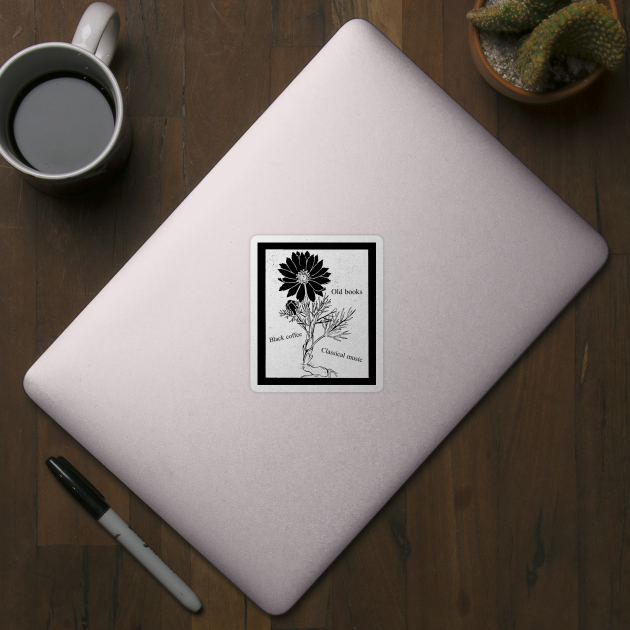 Dark Academia Aesthetic Dark Academia Sticker Teepublic Dark academia is inclusive of everyone. dark academia aesthetic