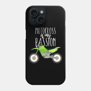 Motocross is my passion Phone Case