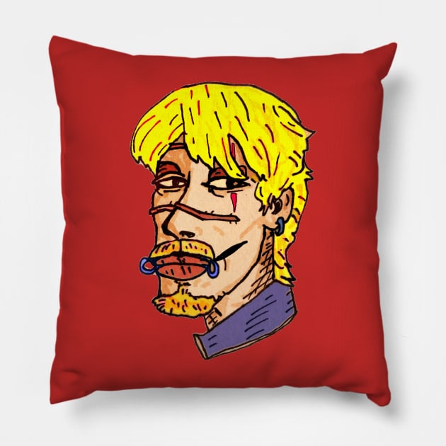 ICHI THE KILLER Pillow by MattisMatt83