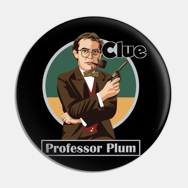 CLUE Professor Plum Pin by Tiro1Linea