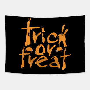 Trick or Treat. Classic Halloween Costume Design. Tapestry